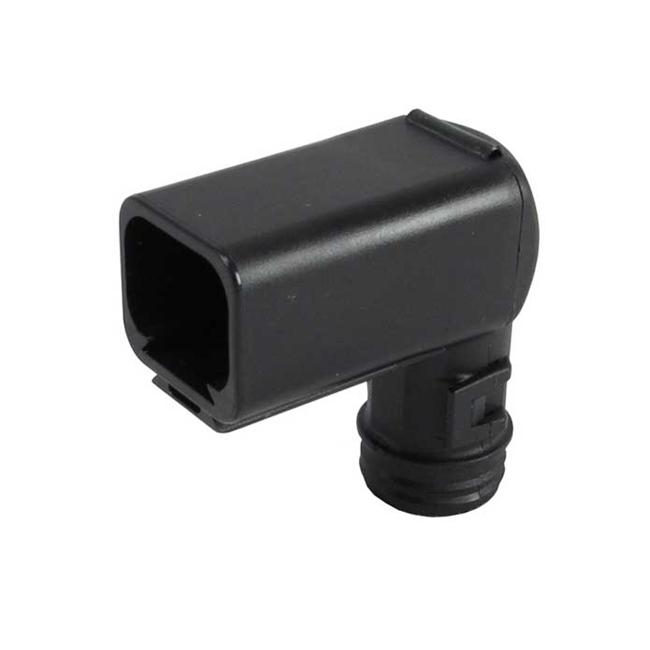 serracavo Deutsch 90° per connettore dt/at - 4 vie p.m. - tubo corrugato nw 6-7.5-8.5-10