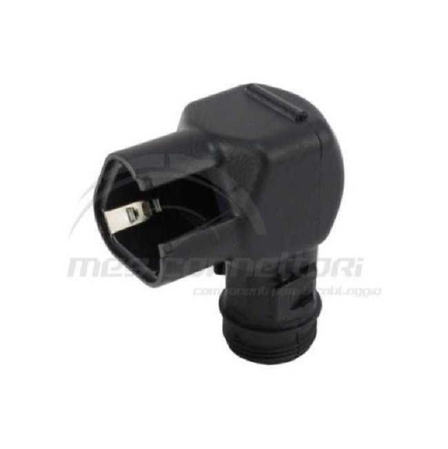 serracavo Deutsch 90° per connettore dt/at - 3 vie p.f. - tubo corrugato nw 6-7.5-8.5-10