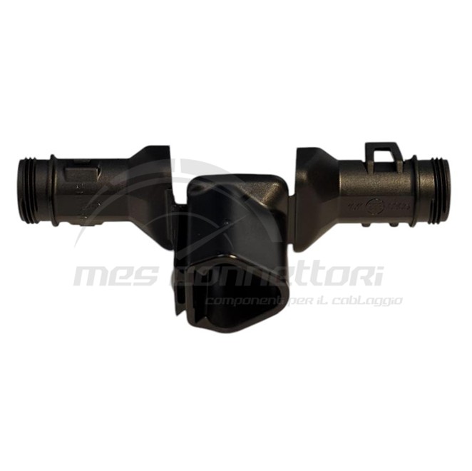 serracavo Deutsch 180° per connettore DT/AT - 3 vie p.m. - tubo corrugato nw 6-7.5-8.5-10