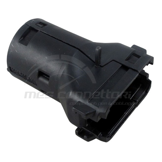 corazza deutsch per connettore DTM/ATM - 12 vie p.f. nero