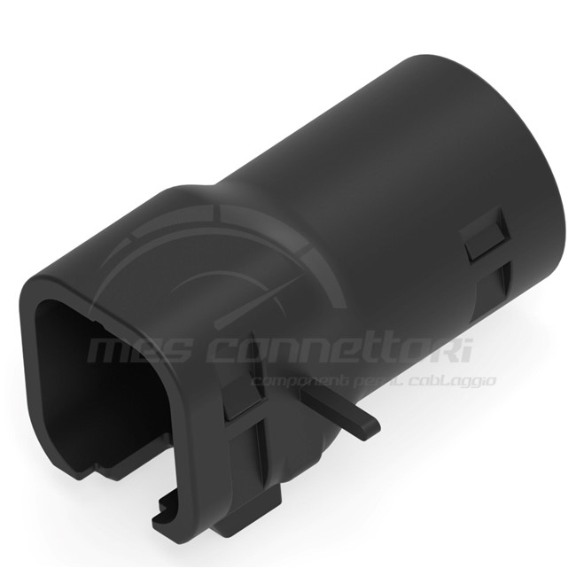 corazze deutsch per connettore DTM/ATM - 6 vie p.f. nero