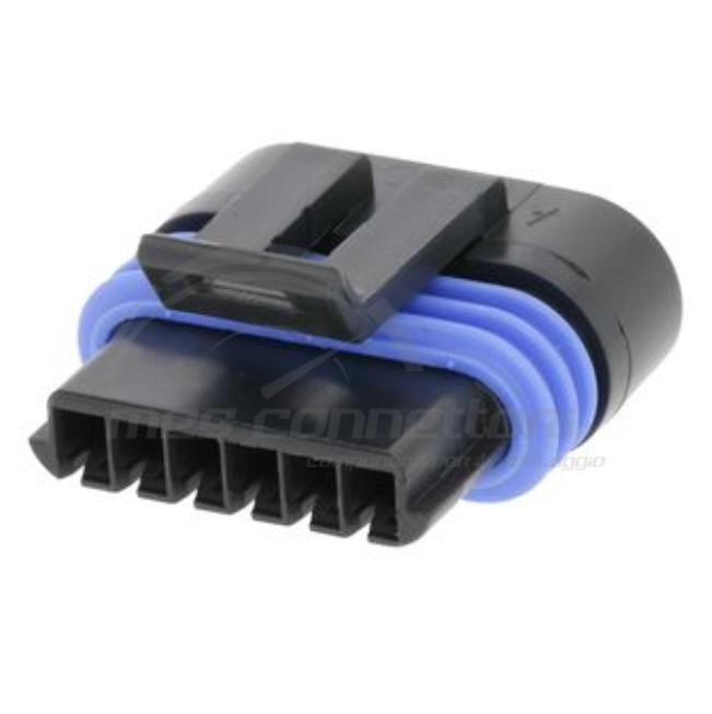 connettore delphi pts serie 150 - 6 vie p.f.