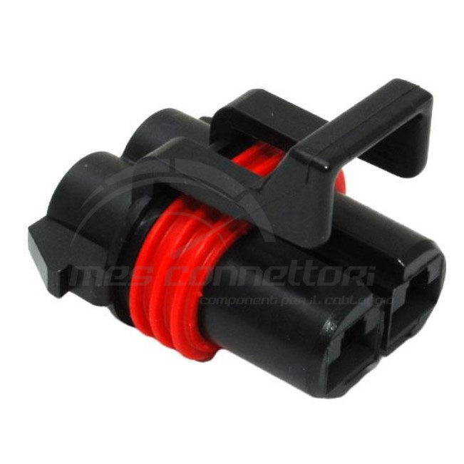 connettore delphi Metri-Pack serie 480 - 2 vie p.f.