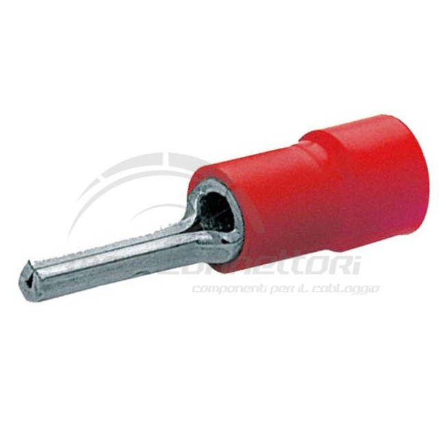 puntalino rosso 8 mm sez. 0.25-1.5