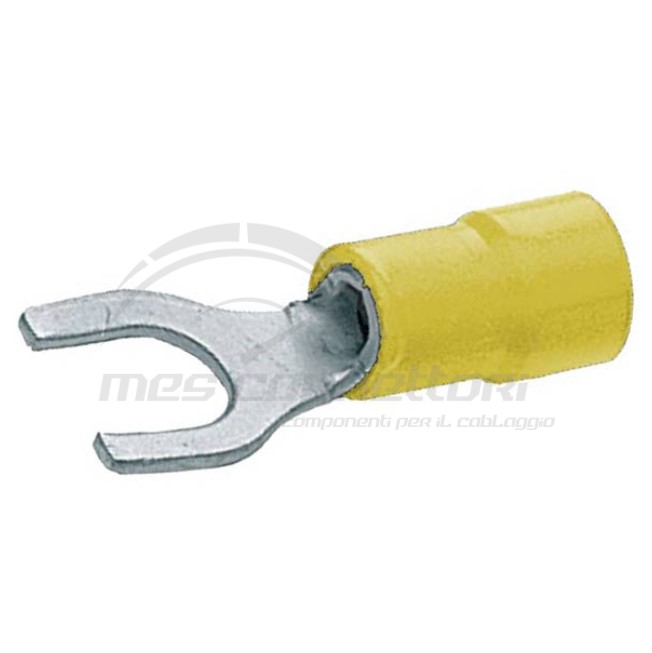 forcella preisolata gialle foro 5,2  mm sez. 4-6