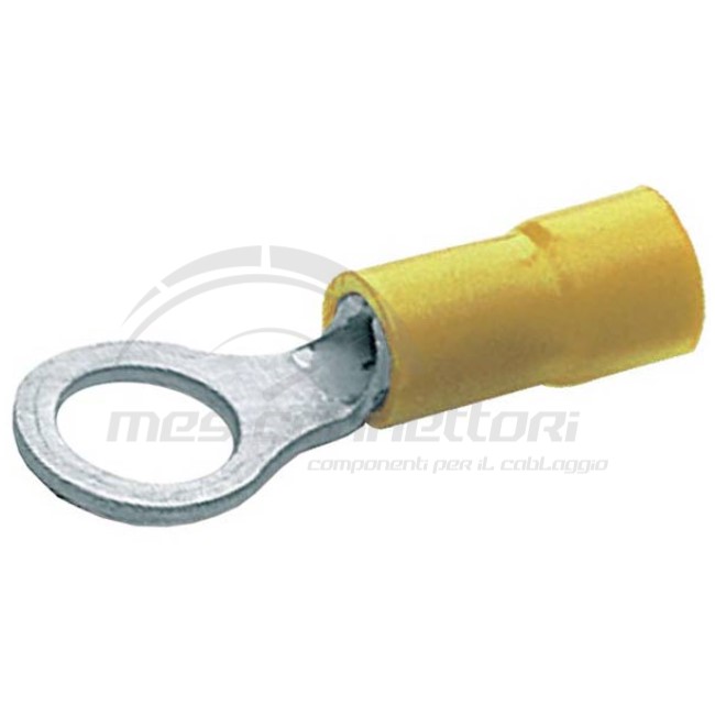 occhiello preisolato giallo foro 12 sez. 4-6