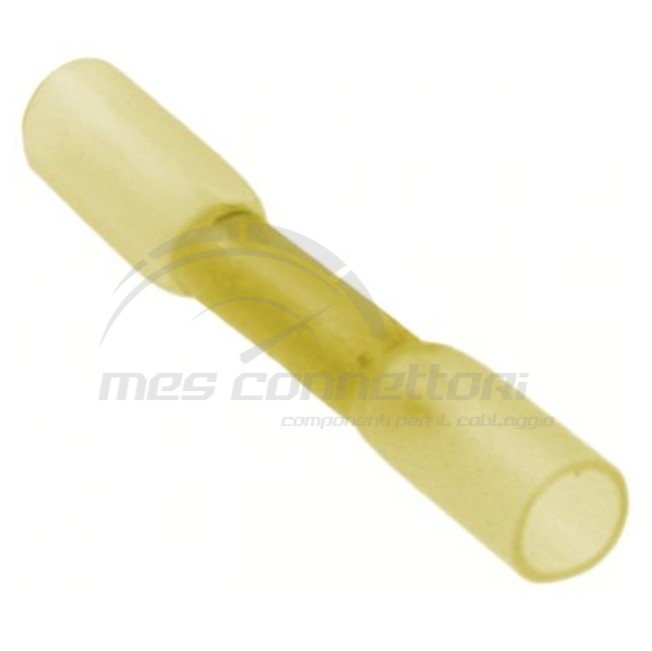 giunzione termorestringente gialla a crimpare sez. 4-6