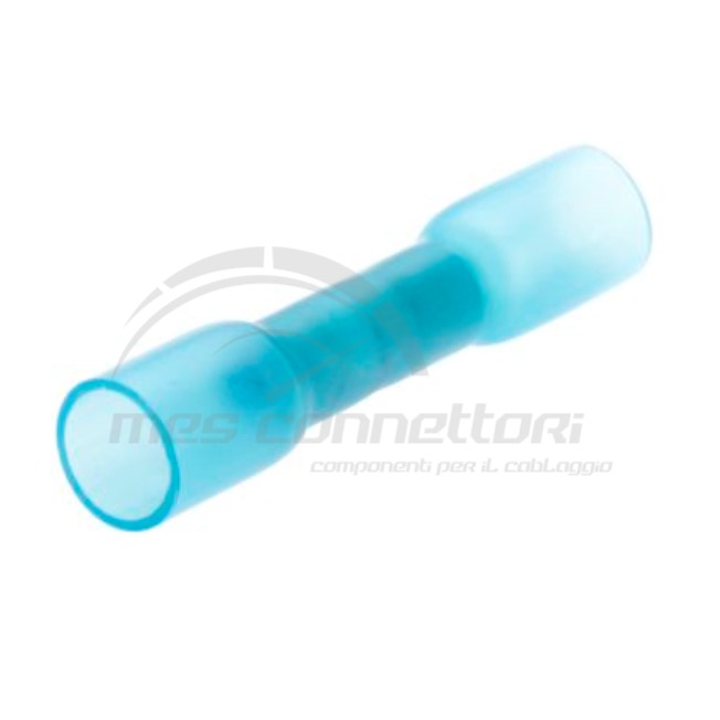 giunzione termorestringente blu a crimpare sez. 1.5-2.5