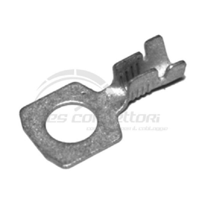 occhiello non isolato foro  8 quadrato sez. 2.5-4.00 mmq