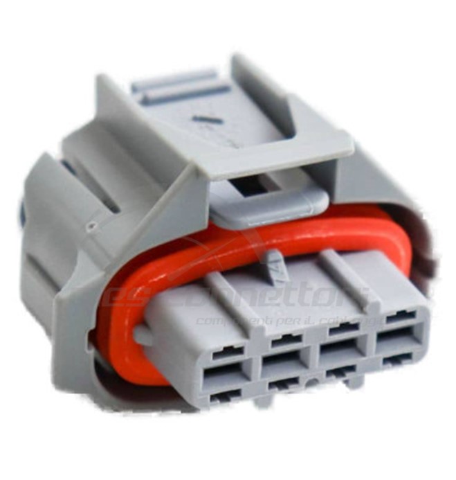 connettore BOSCH COMPACT serie 1.1m - 4 vie p.f. grigio