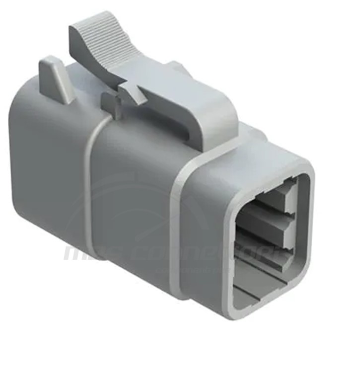 connettore amphenol serie ATM - 6 vie p.f. secondary Lock