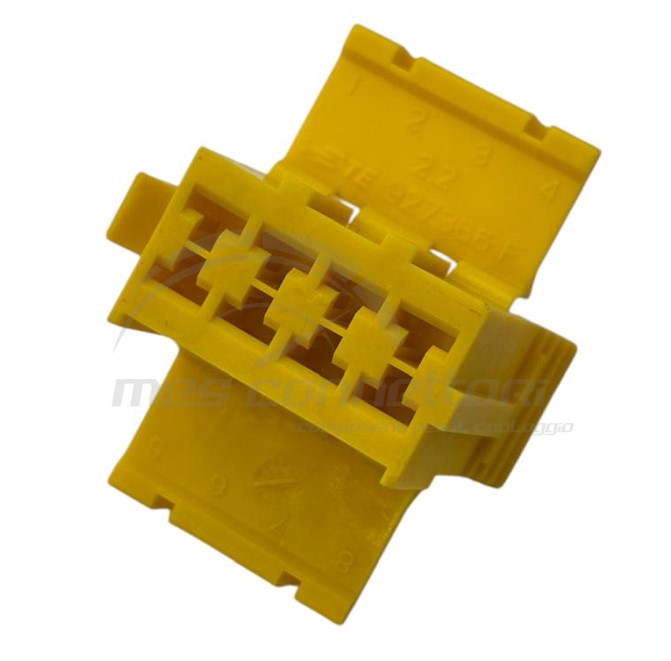 connettore tyco serie tachigrafo - 8 vie p.f. giallo