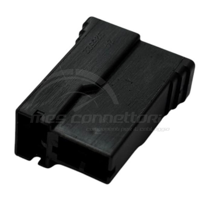 connettore TYCO SERIE positive lock - 2 vie p.f. nero