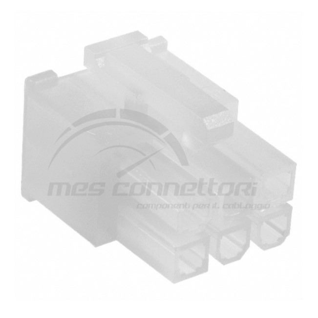 connettore tyco serie mini-fit - 6 vie p.f.