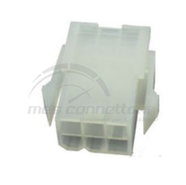 connettore tyco serie mini-fit - 6 vie p.m.