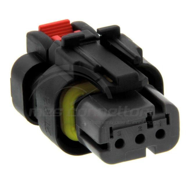 connettore tyco serie AMP-SEAL 16 - 3 vie p.f. secondary lock grigio