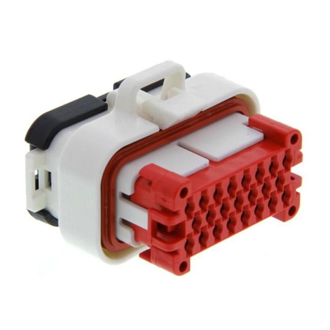 connettore tyco serie AMP-SEAL - 23 vie p.f. bianco