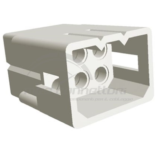 connettore tyco serie mate-n-lock commercial 093 - 6 vie p.m.