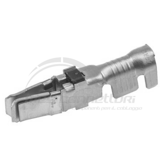 terminale femmina argentato  serie CPC di potenza sez. 1,0-2.5 mmq