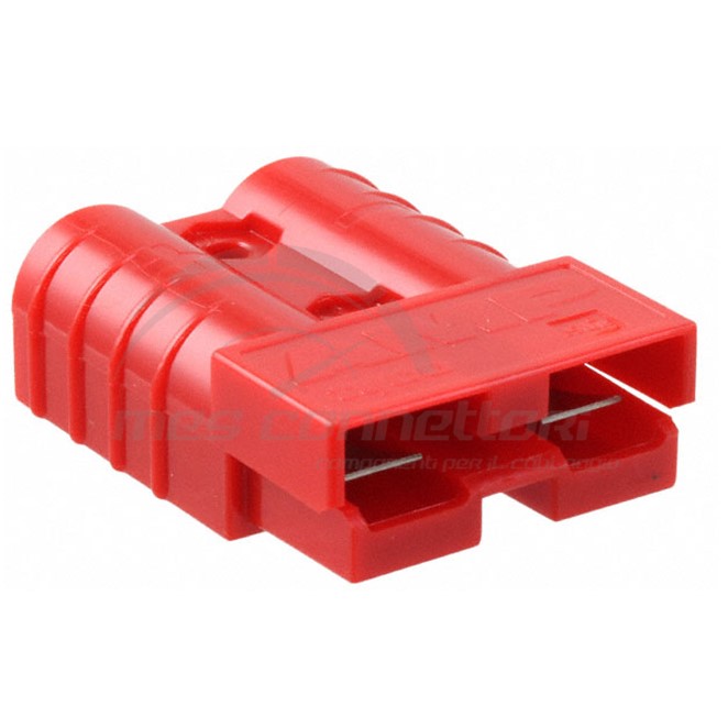 connettore di potenza tipo anderson - serie 50 rosso