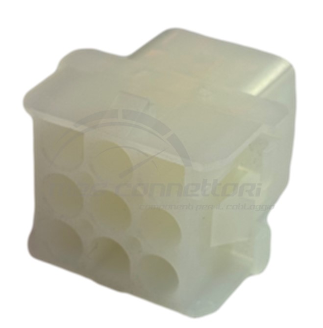 connettore tyco serie mate-n-lock - 9 vie femmina