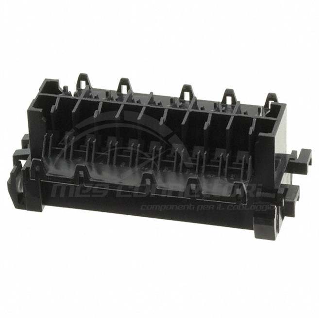 connettore tyco serie S-timer - 22 vie p.m. nero