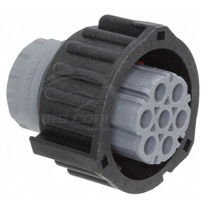 CONNETTORE tyco serie din 1.5 - 7 VIE P.F. grigio