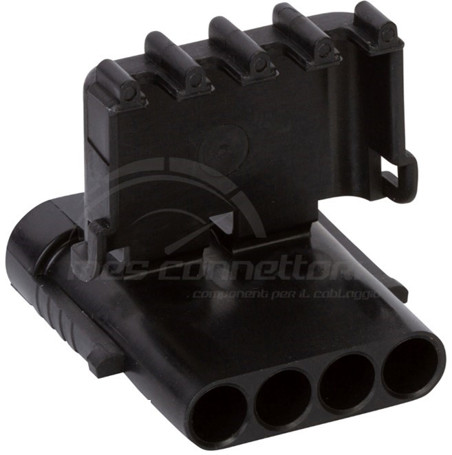 KIT connettore delphi weather-pack serie 280 - 4 vie p.m (fila singola)