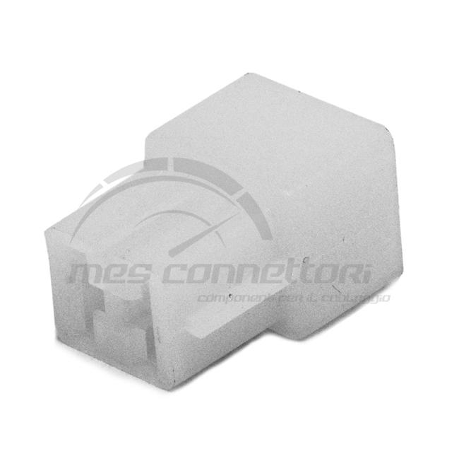 connettore tyco serie porta faston 6.3 - 2 vie p.f. polarizzato