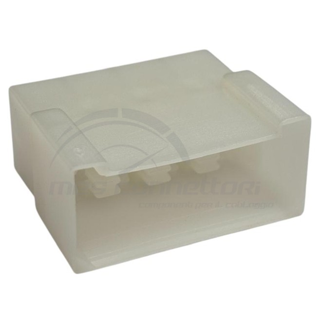 connettore tyco serie porta faston 6.3 - 8 vie p.m.