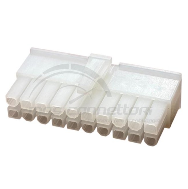 connettore tyco serie mini-fit - 20 vie p.f.