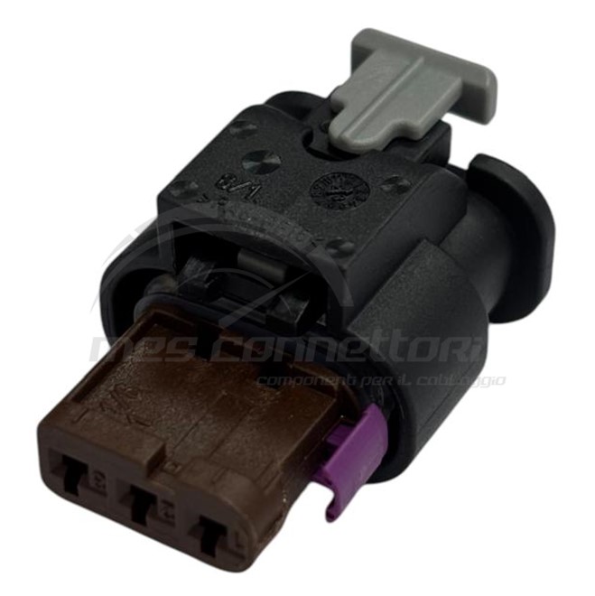 Connettore tyco serie MCON 1.2 -  3 vie p.f. code 'B'