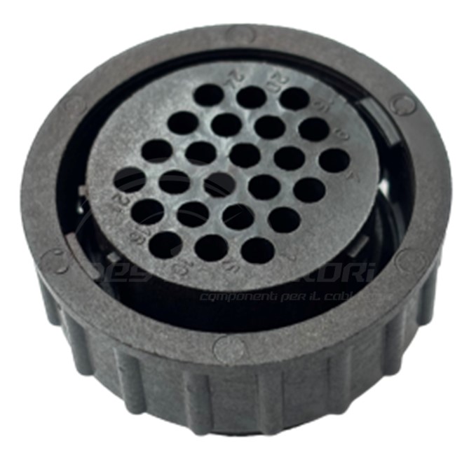 connettore tyco serie cpc - 24 vie p.f. volante taglia 23