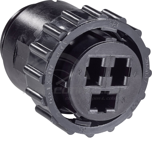 connettore tyco serie CPC di potenza - 3 vie p.f. volante taglia 17