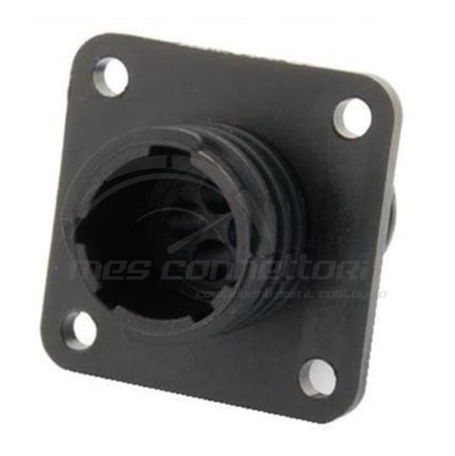 connettore tyco serie CPC - 4 vie p.m. da pannello taglia 11