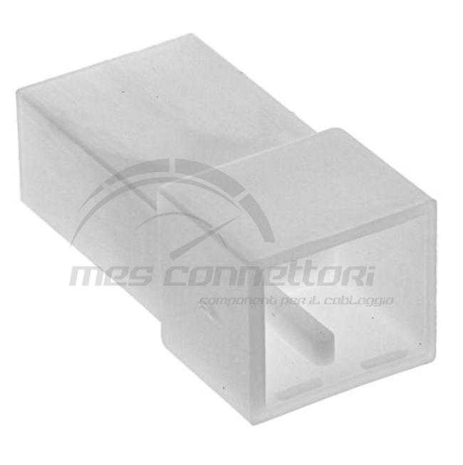 connettore tyco serie porta faston 6.3 - 2 vie p.m.