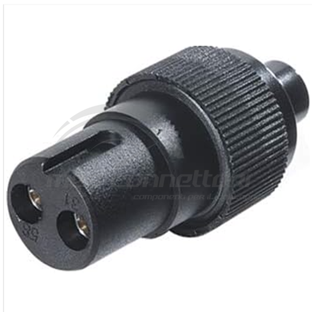 spina 2 poli 12V porta femmina