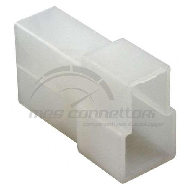 connettore tyco serie porta faston 6.3 - 2 vie p.m. a 'T'