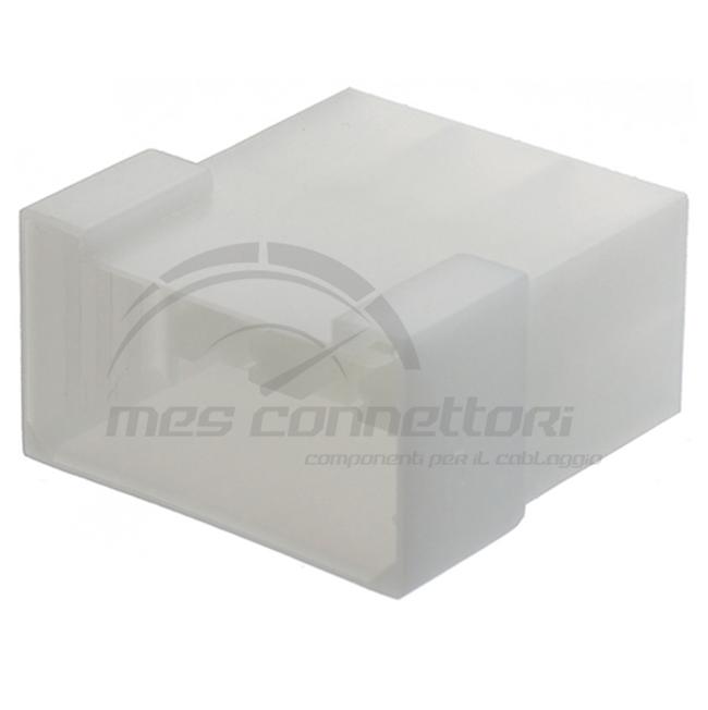 connettore tyco serie porta faston 6.3 - 6 vie p.m.