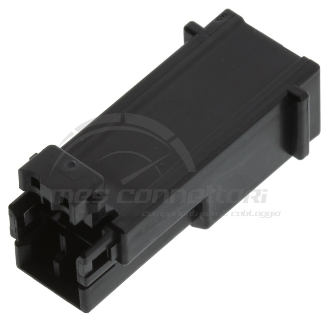 CONNETTORE 2 VIE P.M. SERIE 070 nero