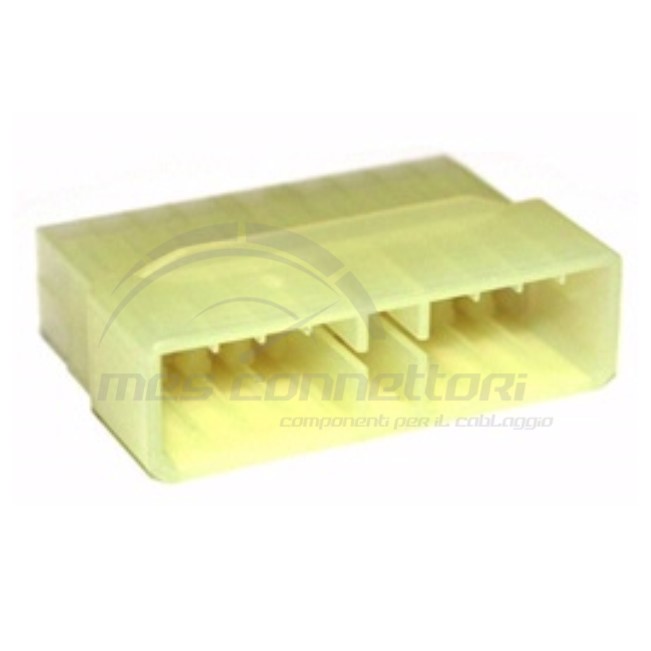 connettore tyco serie mic 2.8 - 17 vie p.m.