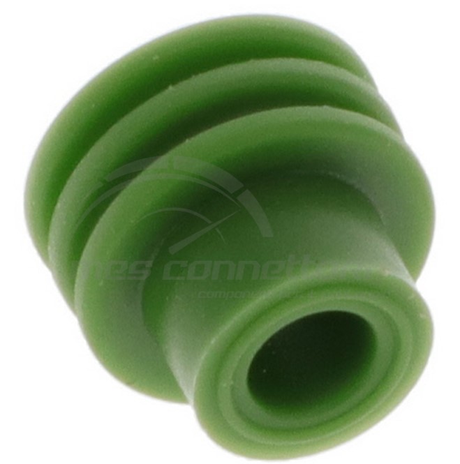 gommino verde diametro 4.5mm  per cavo 4-6mmq per mcp 4.8/6.3