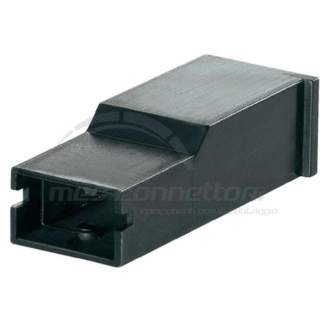connettore tyco serie positive-lock 6.3 - nero antivibrazione