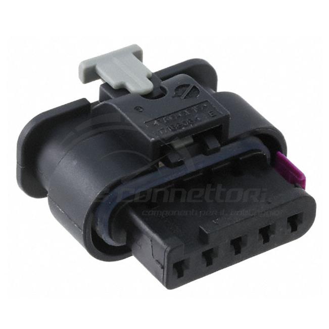 connettore tyco serie MCON 1.2 - 5 vie p.f. con CPA