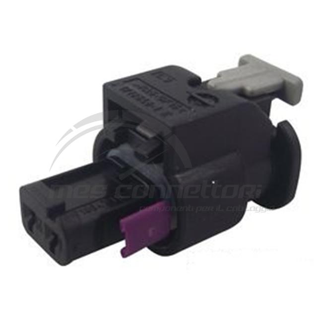 connettore tyco serie MCON 1.2 - 2 vie p.f. con CPA