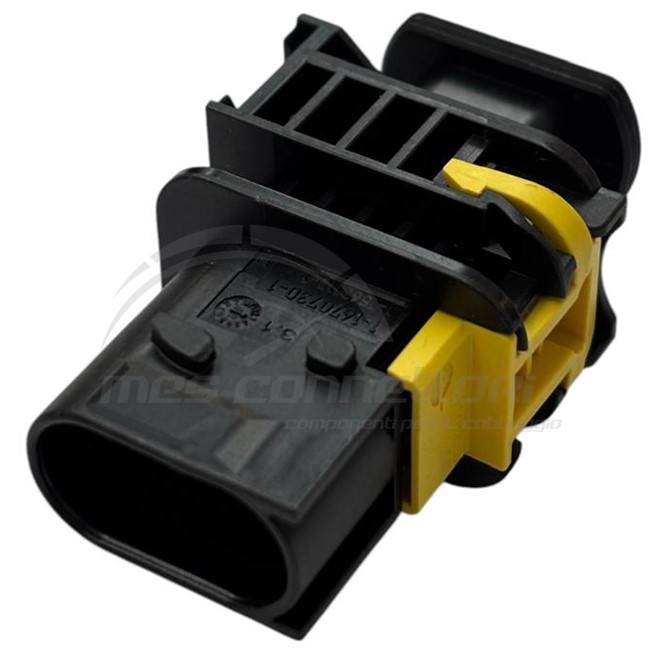 connettore tyco serie HDSCS 1.5 3 vie p.m. nero - gruppo A