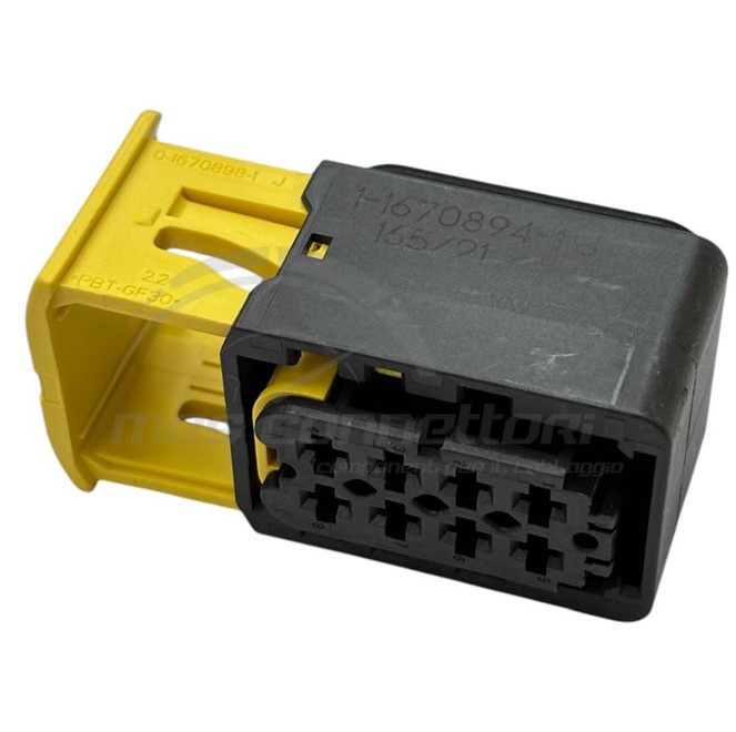 connettore tyco serie HDSCS 2.8 - 8 vie p.f. - gruppo D