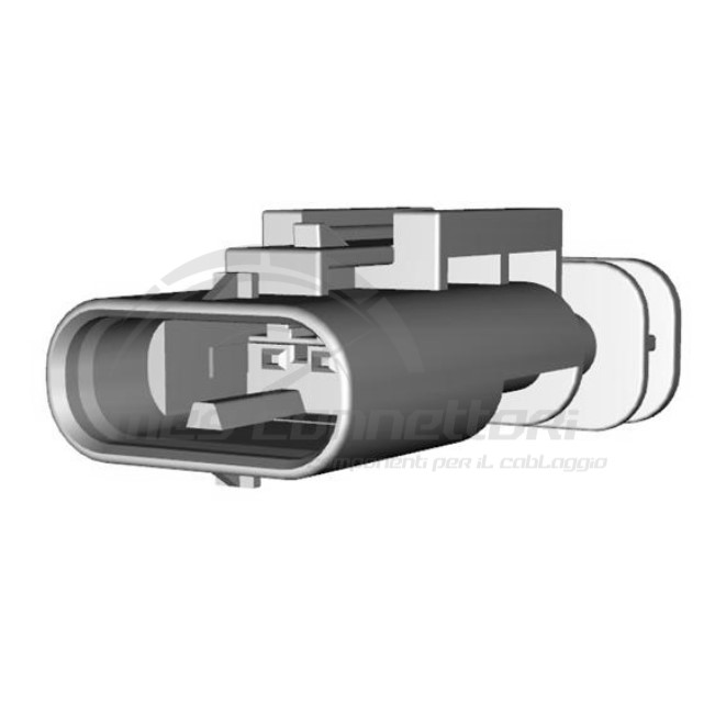 connettore tyco serie MCON 1.2 - 4 vie p.m. con CPA
