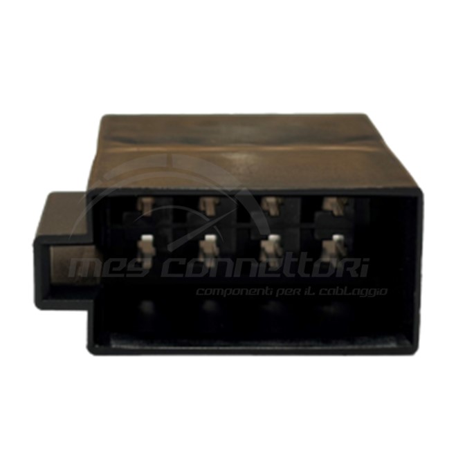 connettore tyco iso autoradio - 8 vie p.m. polarizzazione centrale nero