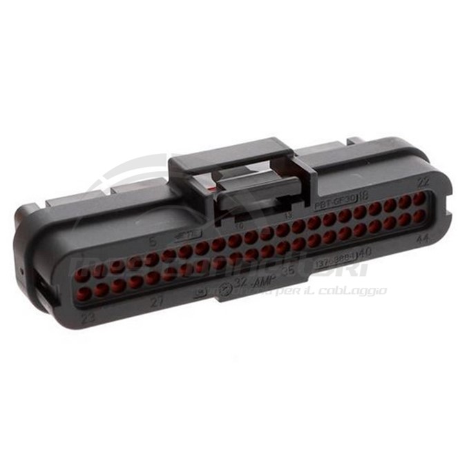 kit connettore tyco serie SUPER SEAL 1.0mm - 44 vie p.f. nero